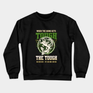 The Tough Fish Nature Planet Earth Playground Good Vibes Free Spirit Crewneck Sweatshirt